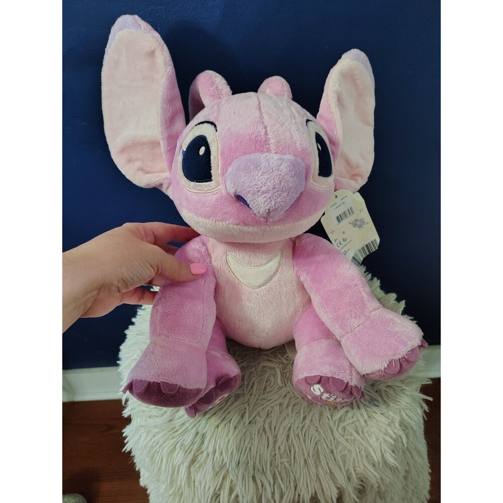 Build A Bear Disney Lilo & Stitch's Angel Plush Bear  New With Tags